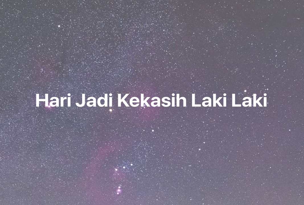 Gambar Mimpi Hari Jadi Kekasih Laki Laki