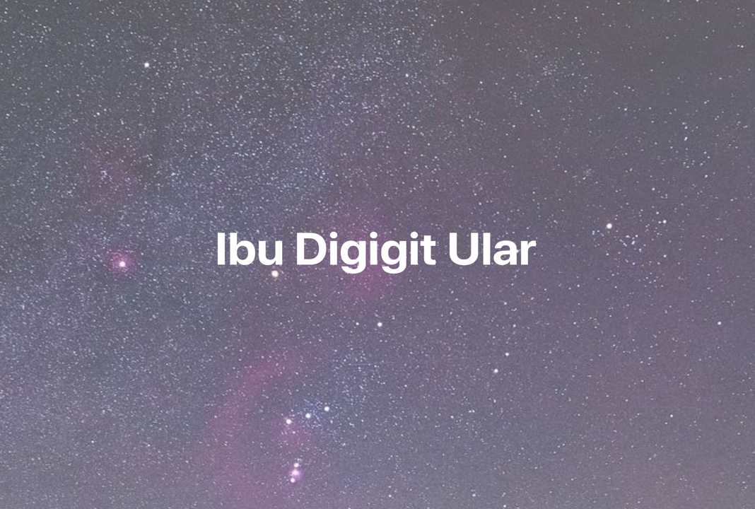 Gambar Mimpi Ibu Digigit Ular