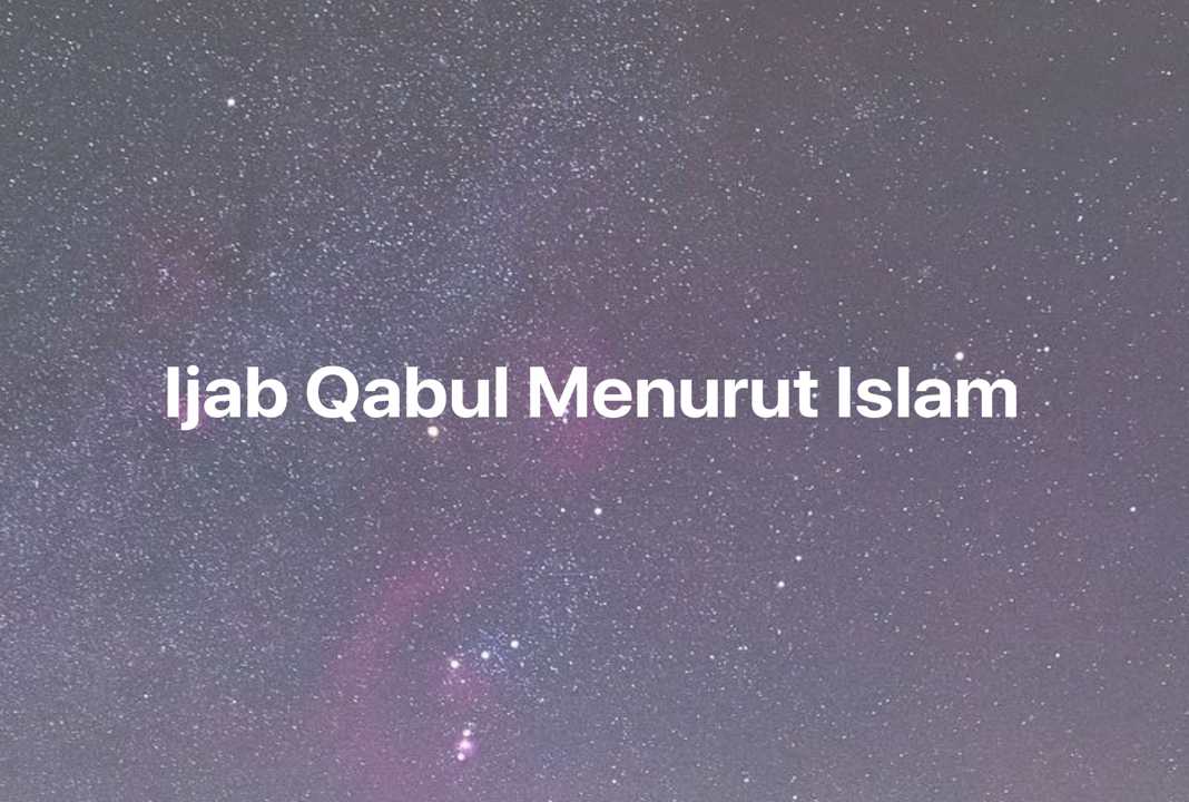 Gambar Mimpi Ijab Qabul Menurut Islam