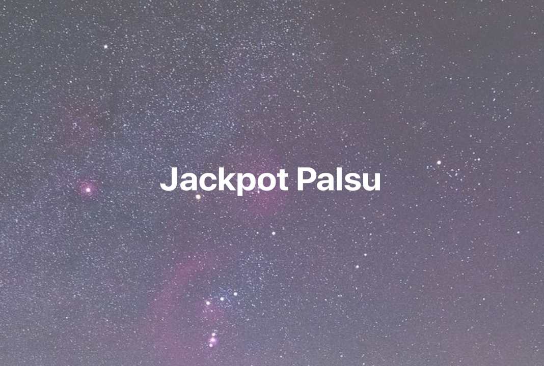 Gambar Mimpi Jackpot Palsu