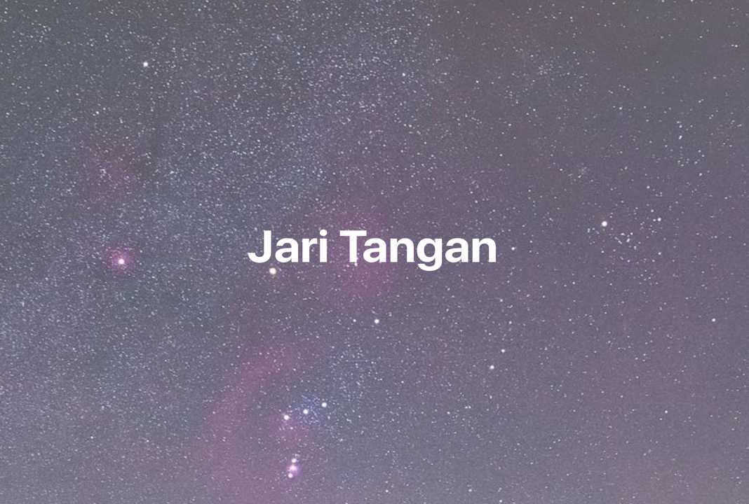 Gambar Mimpi Jari Tangan