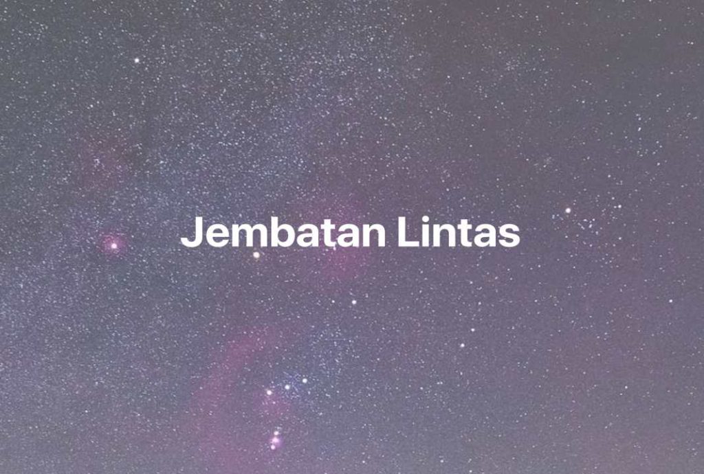 Gambar Mimpi Jembatan Lintas