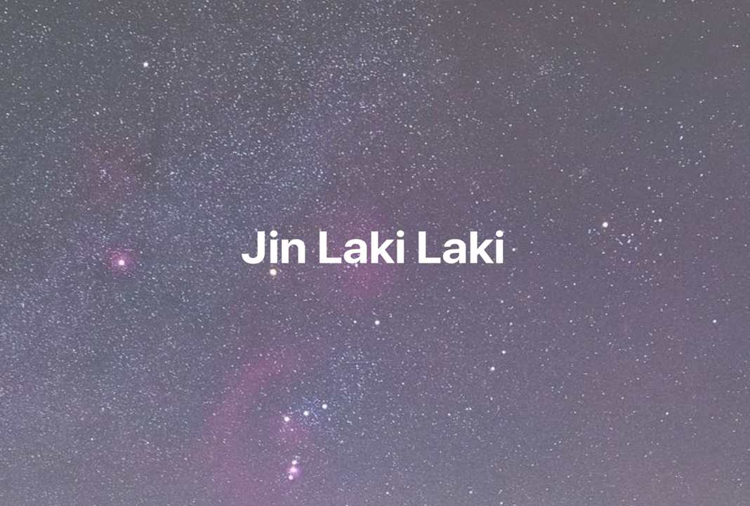 Gambar Mimpi Jin Laki Laki