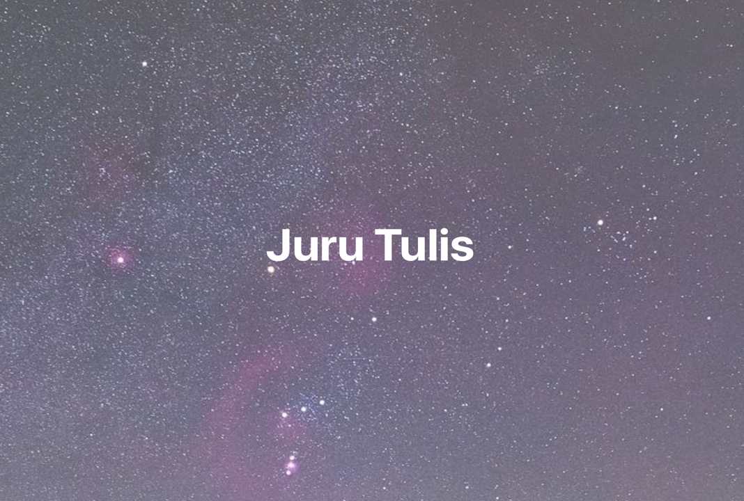 Gambar Mimpi Juru Tulis