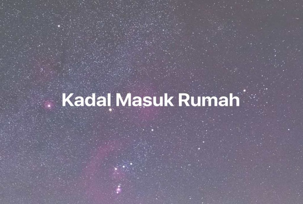 Gambar Mimpi Kadal Masuk Rumah