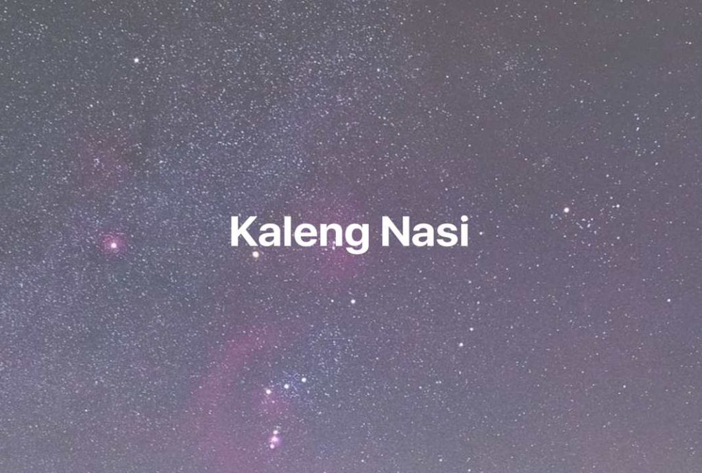 Gambar Mimpi Kaleng Nasi