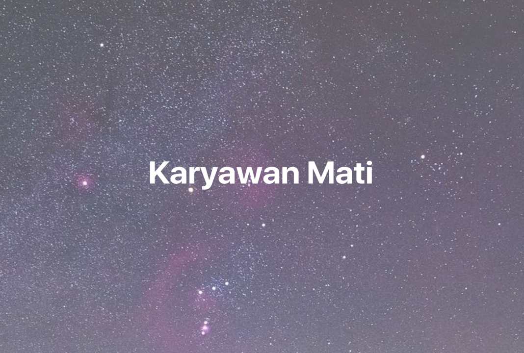 Gambar Mimpi Karyawan Mati