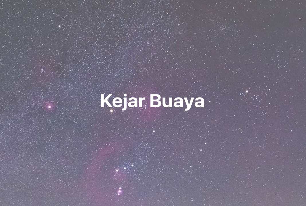 Gambar Mimpi Kejar Buaya