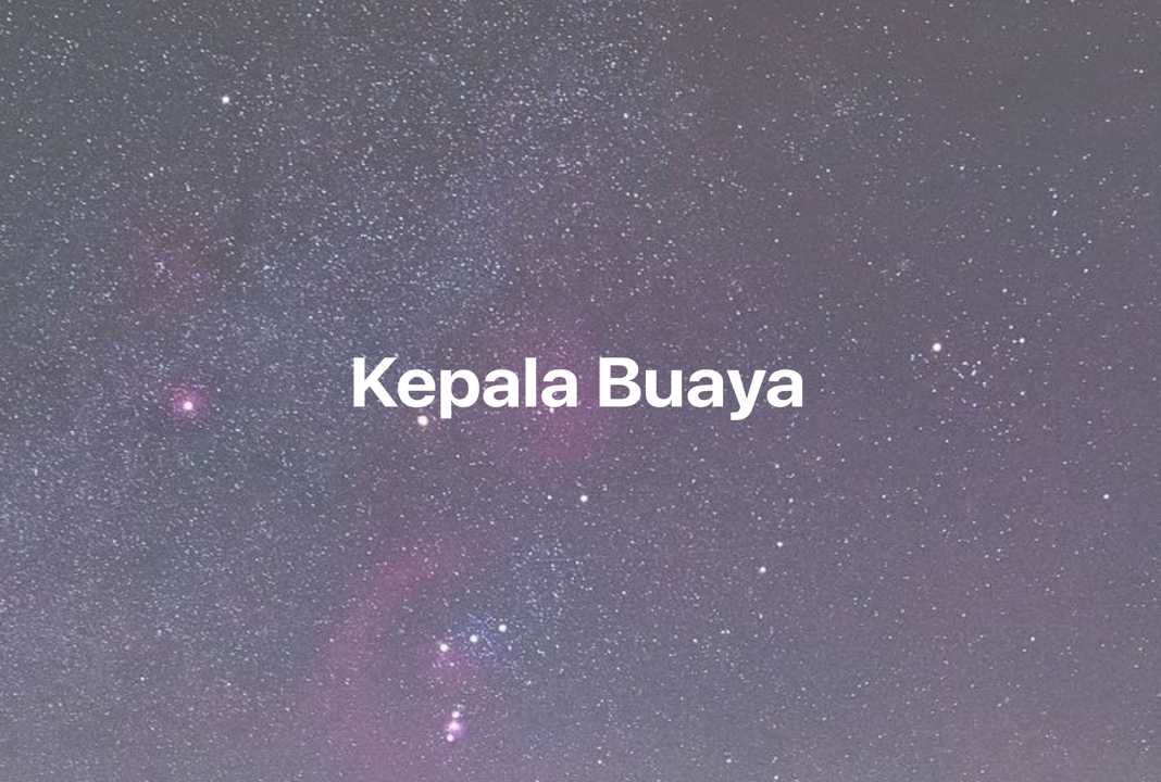 Gambar Mimpi Kepala Buaya