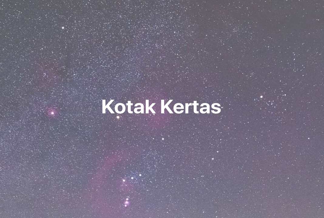 Gambar Mimpi Kotak Kertas