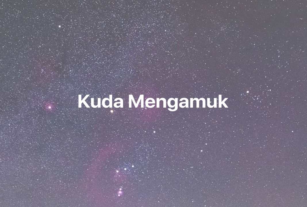 Gambar Mimpi Kuda Mengamuk