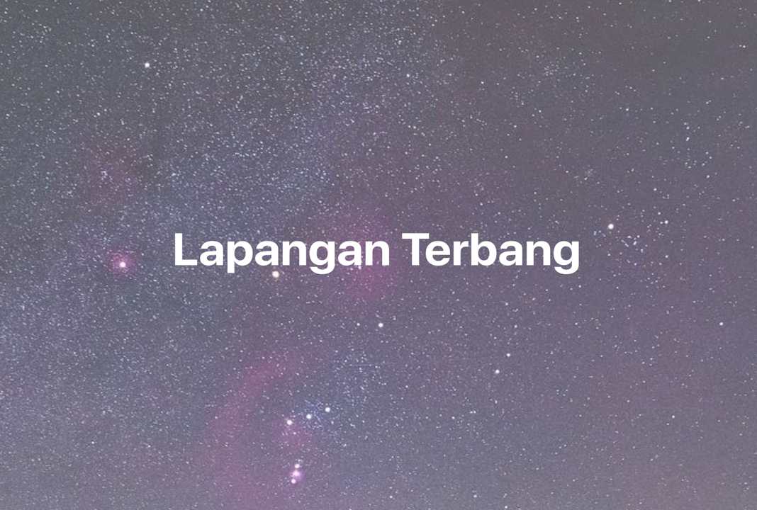 Gambar Mimpi Lapangan Terbang