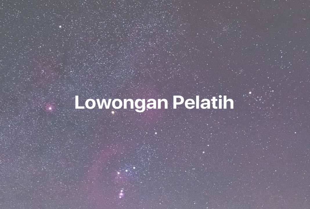 Gambar Mimpi Lowongan Pelatih