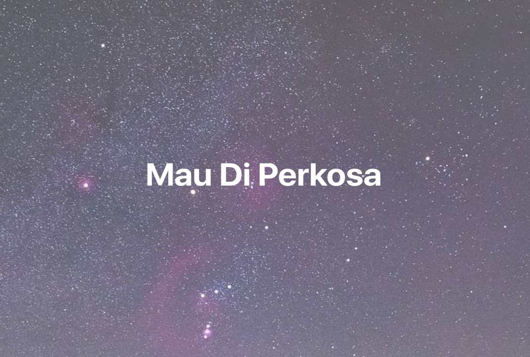 Gambar Mimpi Mau Di Perkosa