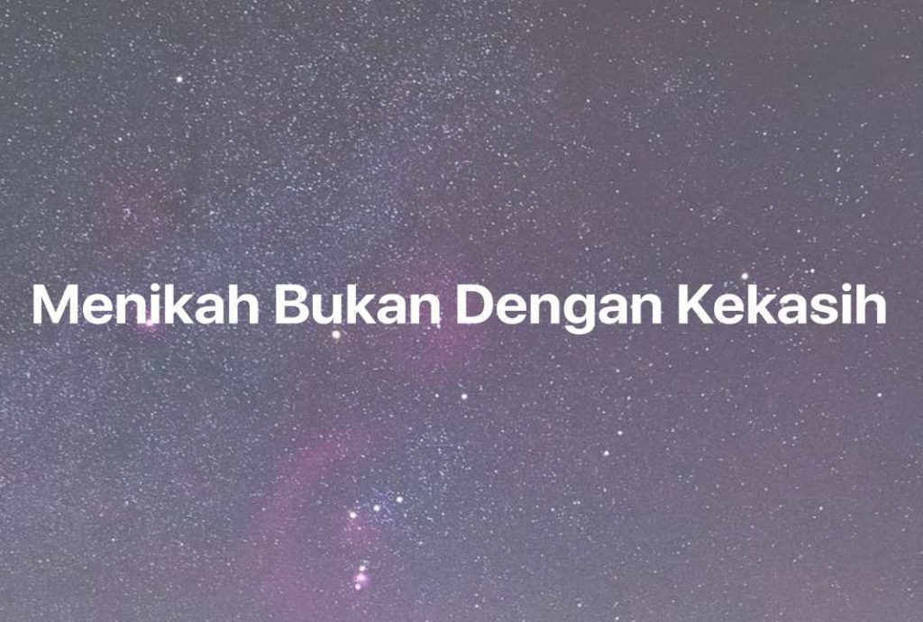 Gambar Mimpi Menikah Bukan Dengan Kekasih