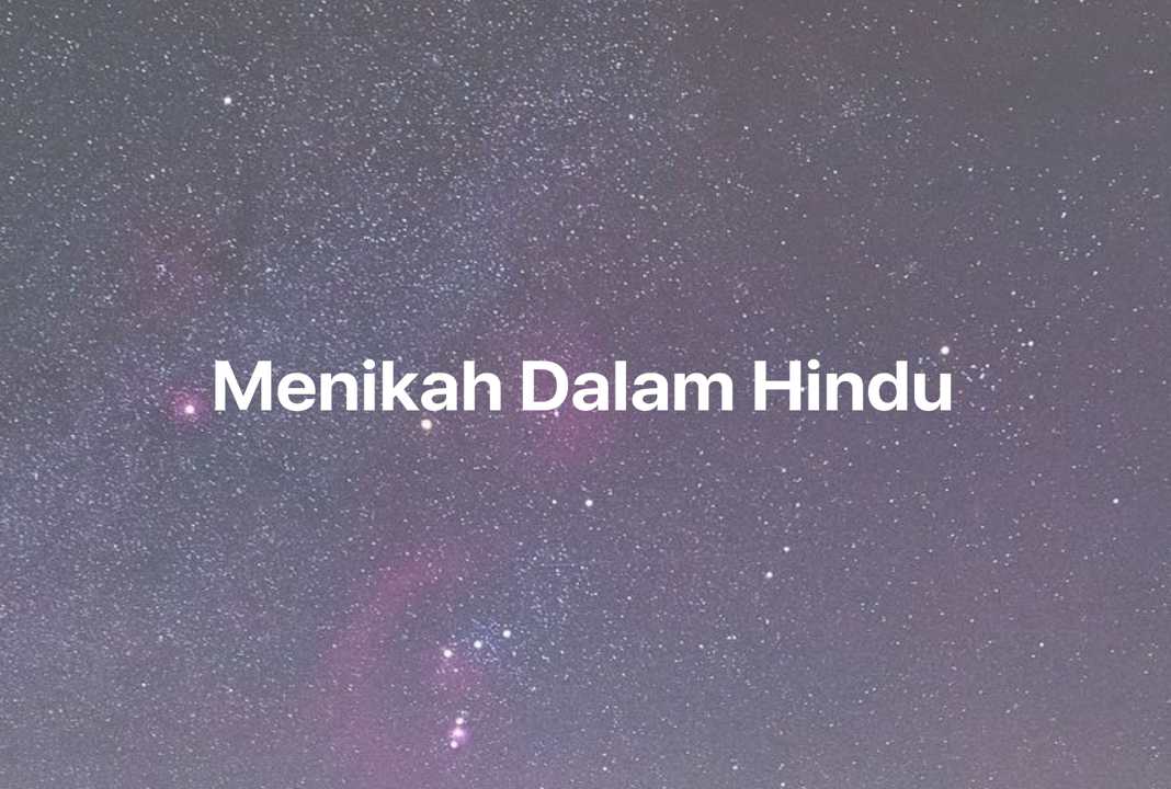 Gambar Mimpi Menikah Dalam Hindu