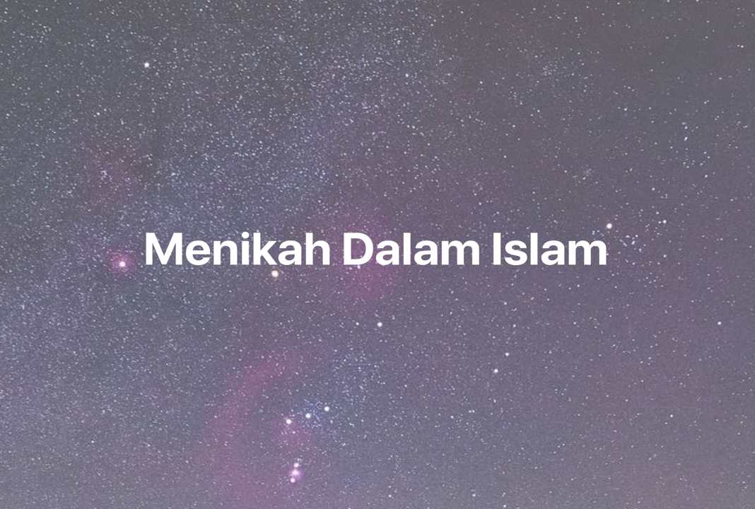 Gambar Mimpi Menikah Dalam Islam