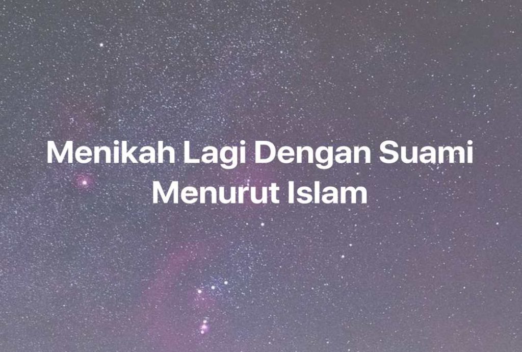 Gambar Mimpi Menikah Lagi Dengan Suami Menurut Islam