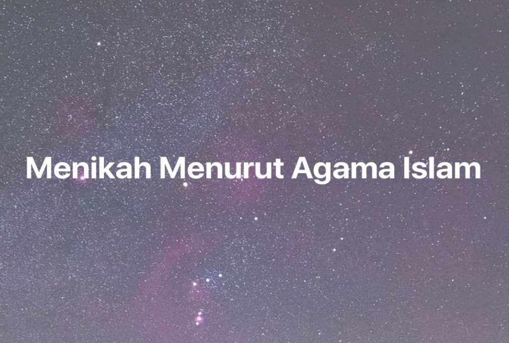 Gambar Mimpi Menikah Menurut Agama Islam