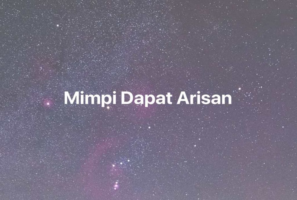 Gambar Mimpi Mimpi Dapat Arisan