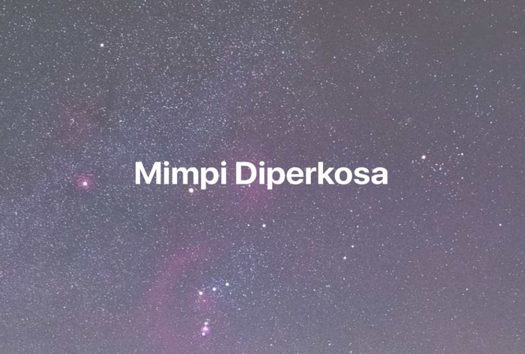 Gambar Mimpi Mimpi Diperkosa