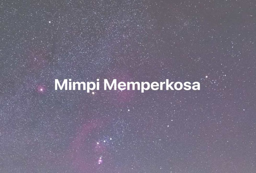 Gambar Mimpi Mimpi Memperkosa