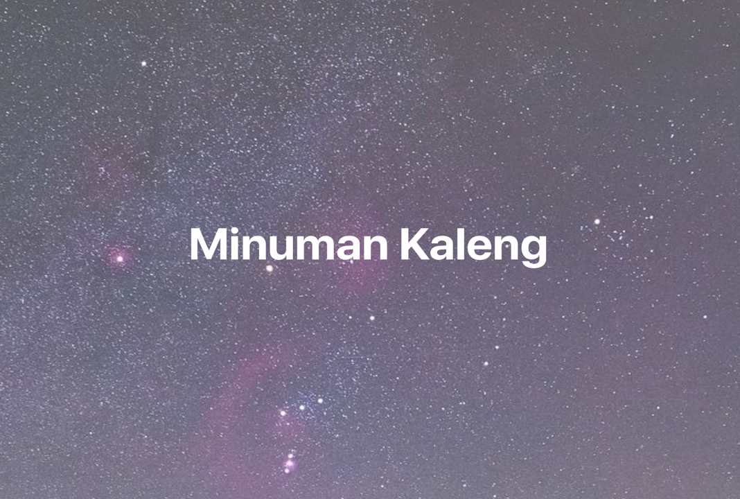 Gambar Mimpi Minuman Kaleng