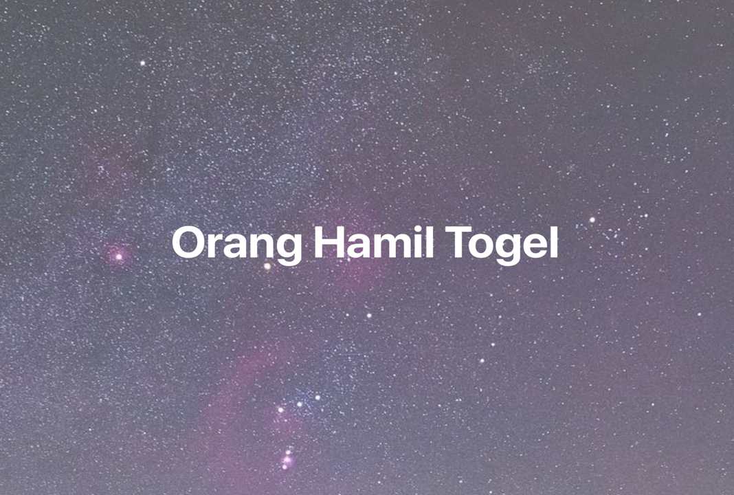 Gambar Mimpi Orang Hamil Togel