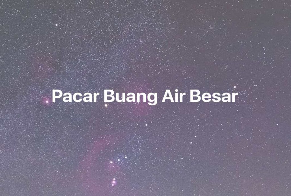 Gambar Mimpi Pacar Buang Air Besar