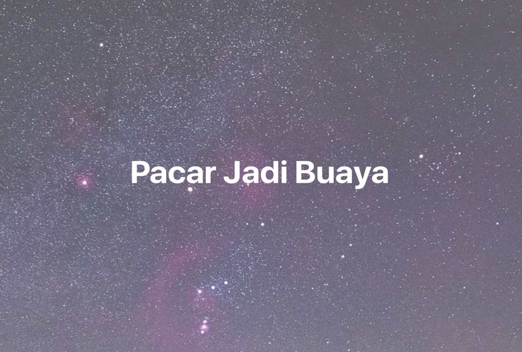 Gambar Mimpi Pacar Jadi Buaya