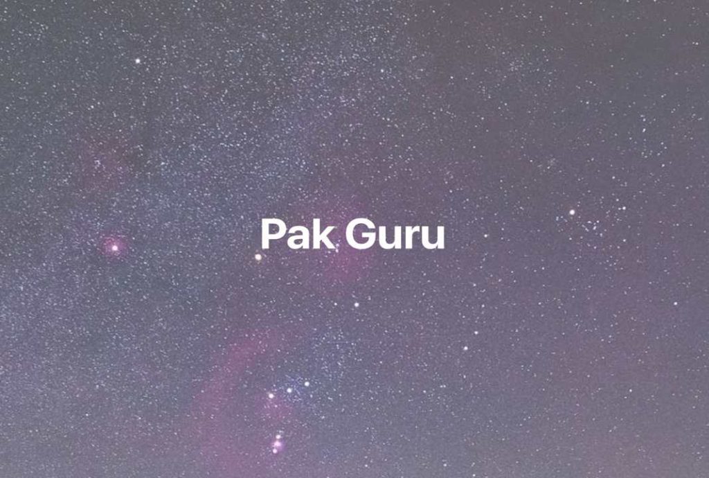 Gambar Mimpi Pak Guru