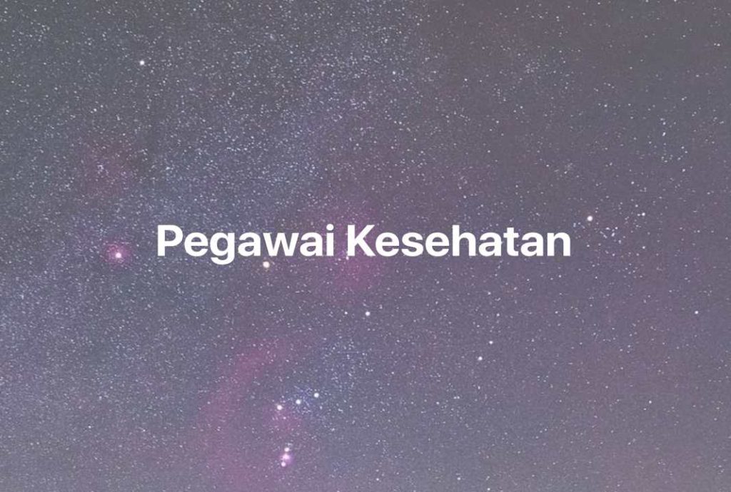 Gambar Mimpi Pegawai Kesehatan