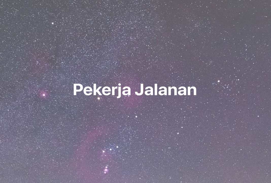 Gambar Mimpi Pekerja Jalanan