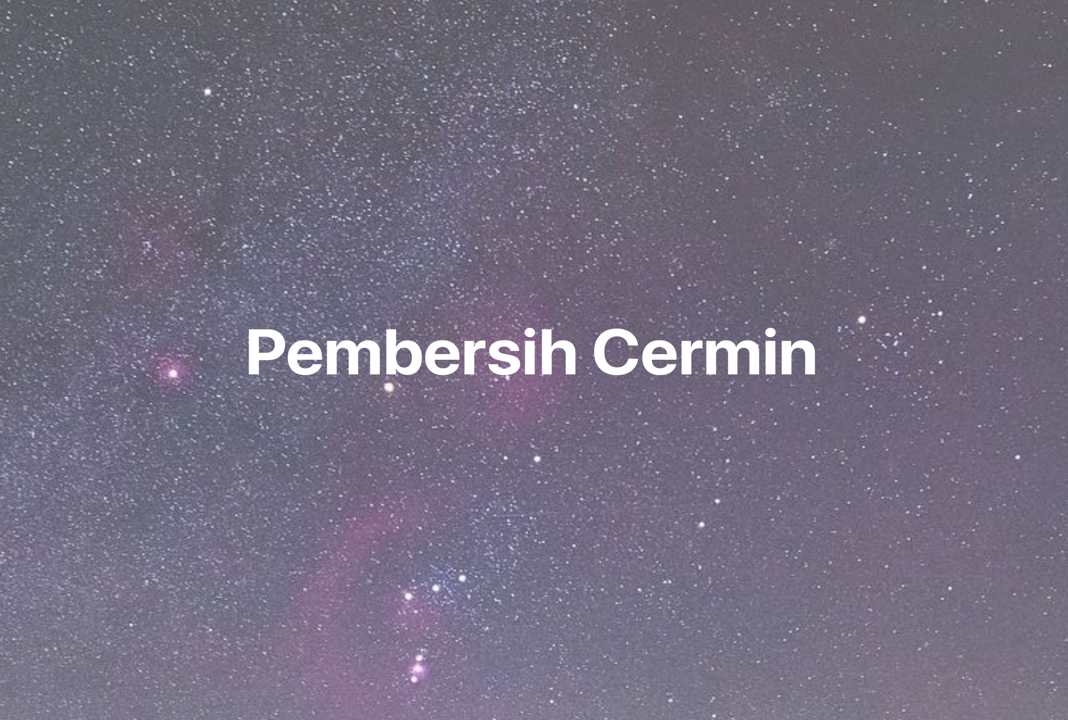 Gambar Mimpi Pembersih Cermin