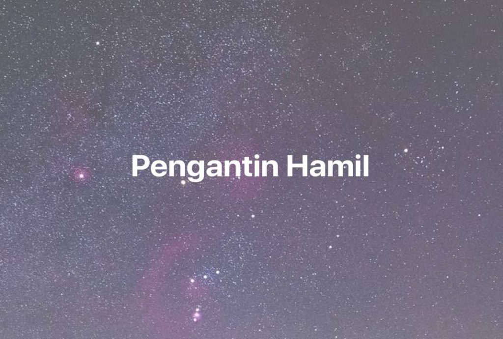 Gambar Mimpi Pengantin Hamil