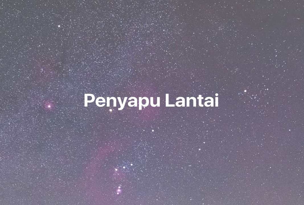 Gambar Mimpi Penyapu Lantai