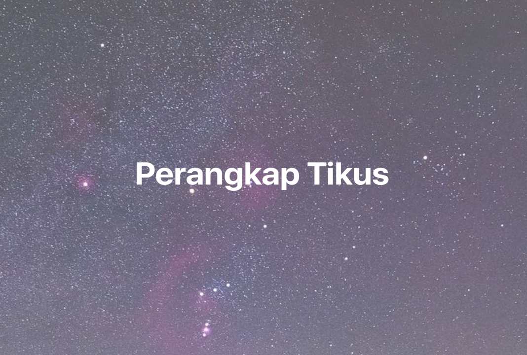 Gambar Mimpi Perangkap Tikus