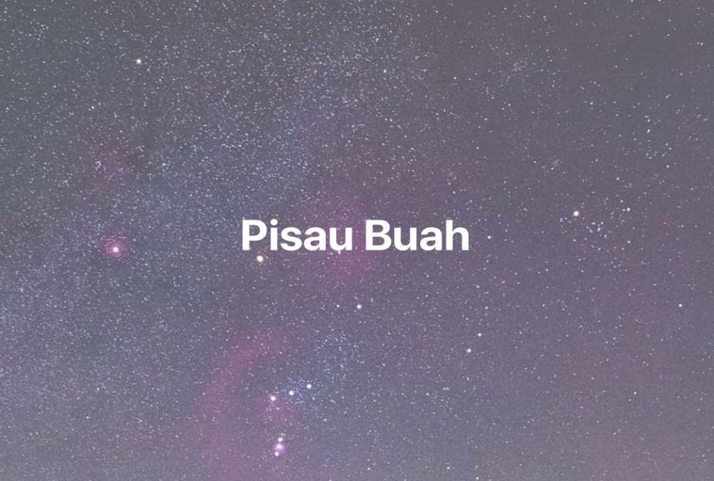 Gambar Mimpi Pisau Buah