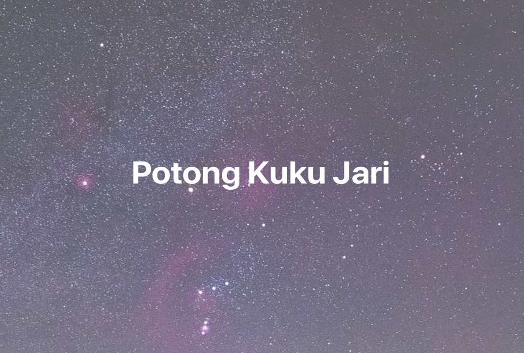 Gambar Mimpi Potong Kuku Jari