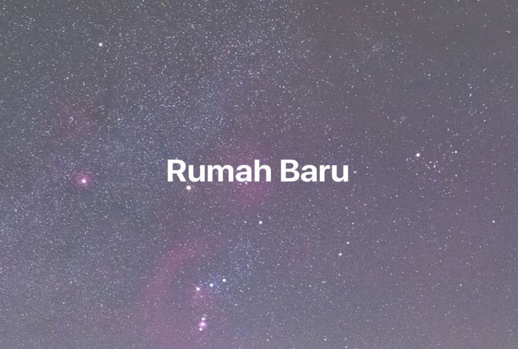 Gambar Mimpi Rumah Baru