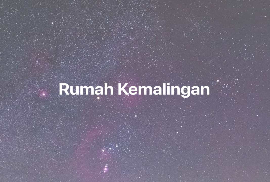 Gambar Mimpi Rumah Kemalingan