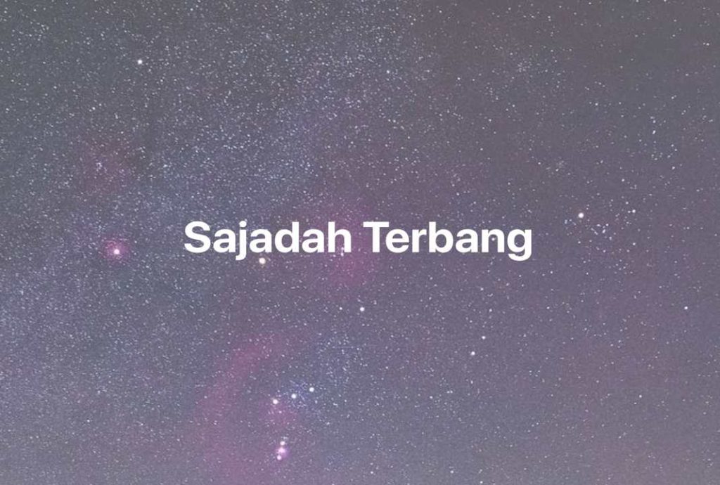 Gambar Mimpi Sajadah Terbang