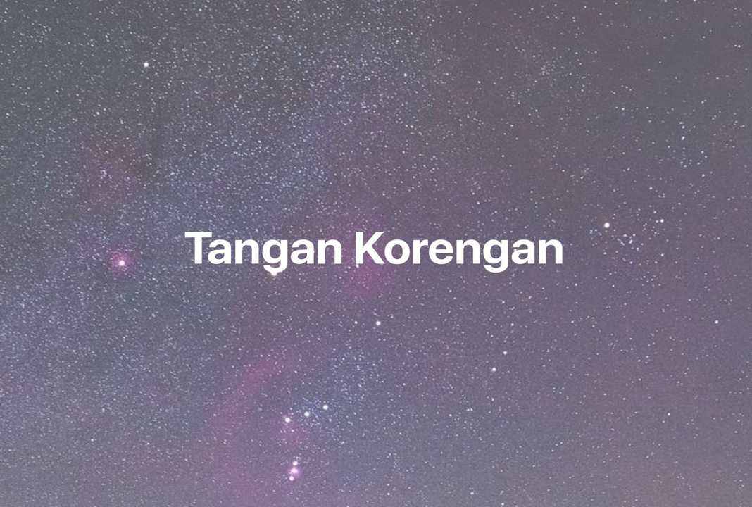 Gambar Mimpi Tangan Korengan