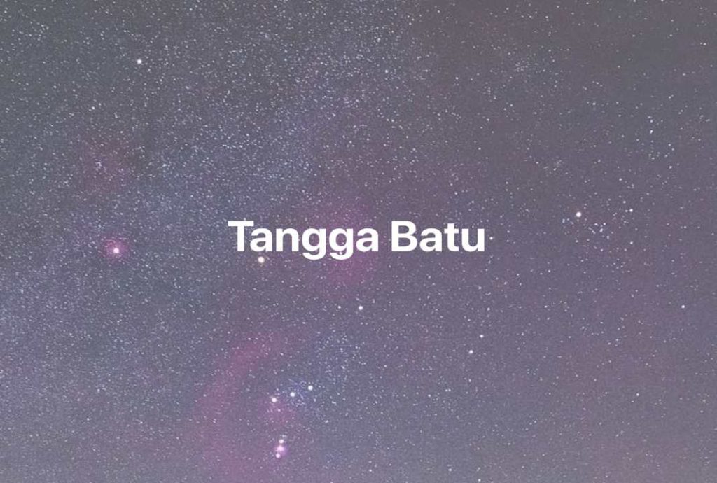 Gambar Mimpi Tangga Batu