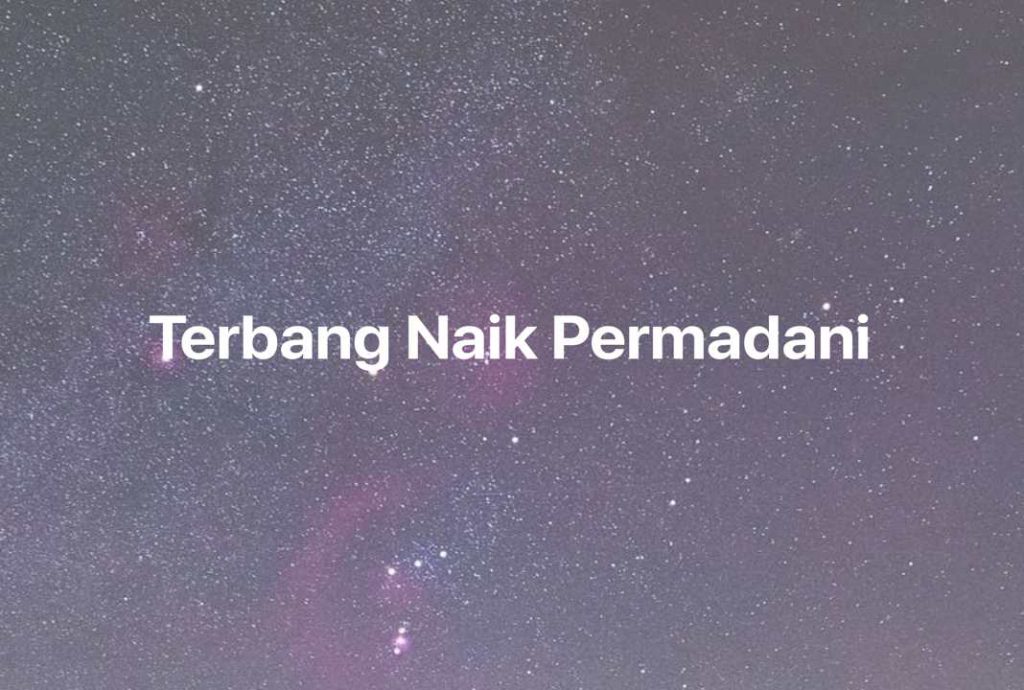 Gambar Mimpi Terbang Naik Permadani