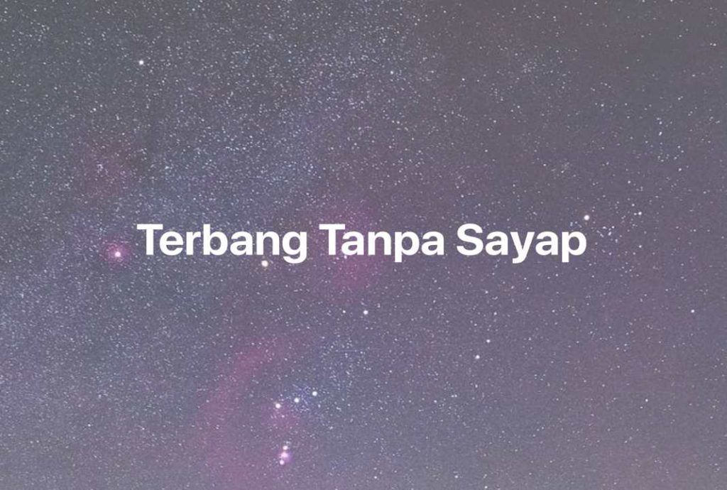 Gambar Mimpi Terbang Tanpa Sayap