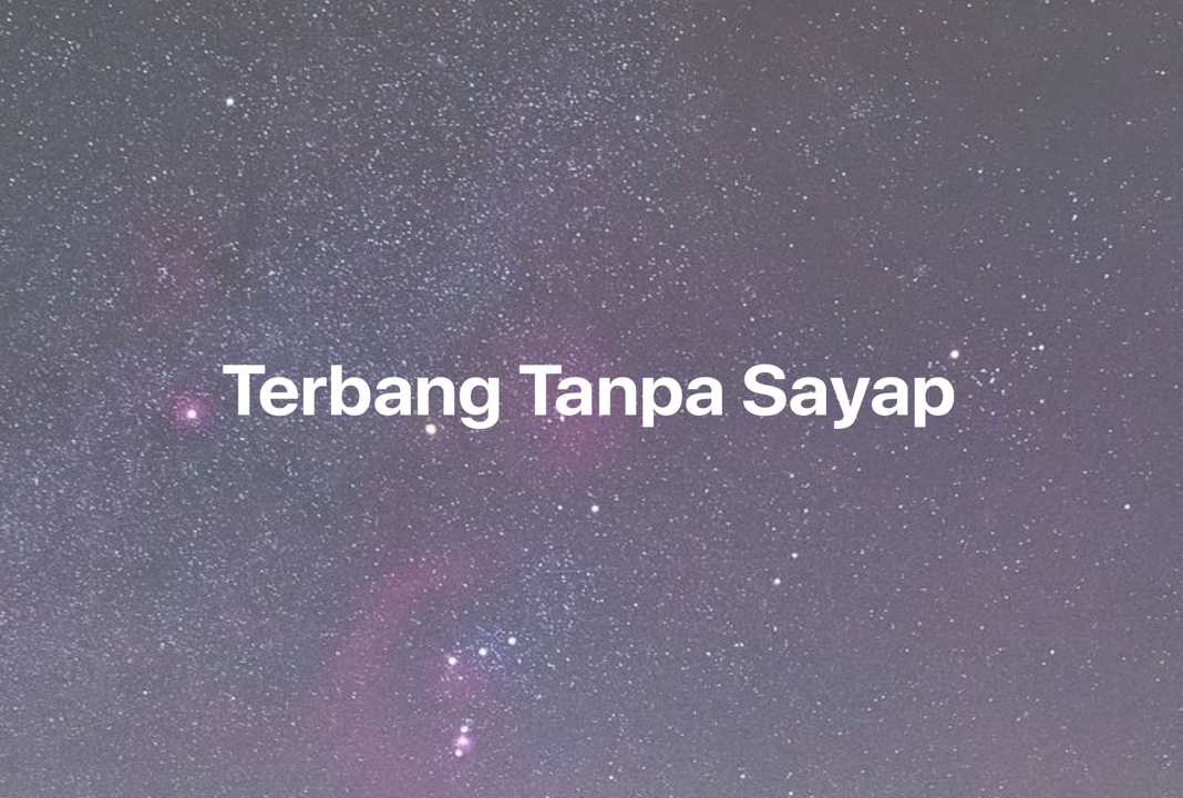 Gambar Mimpi Terbang Tanpa Sayap