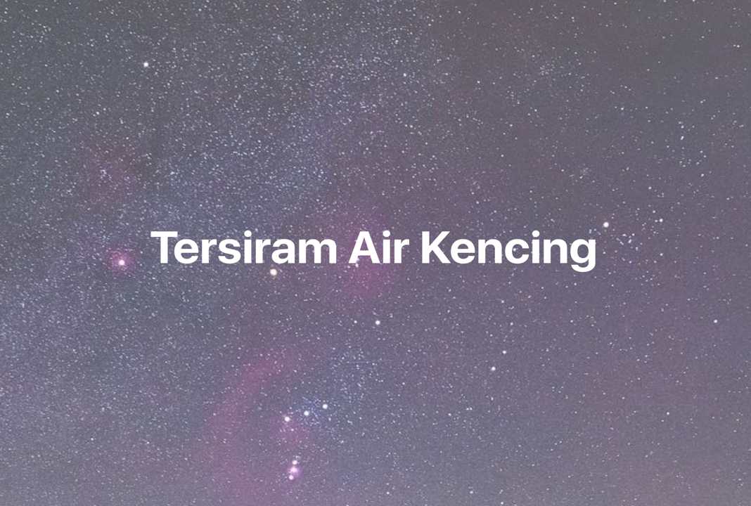 Gambar Mimpi Tersiram Air Kencing