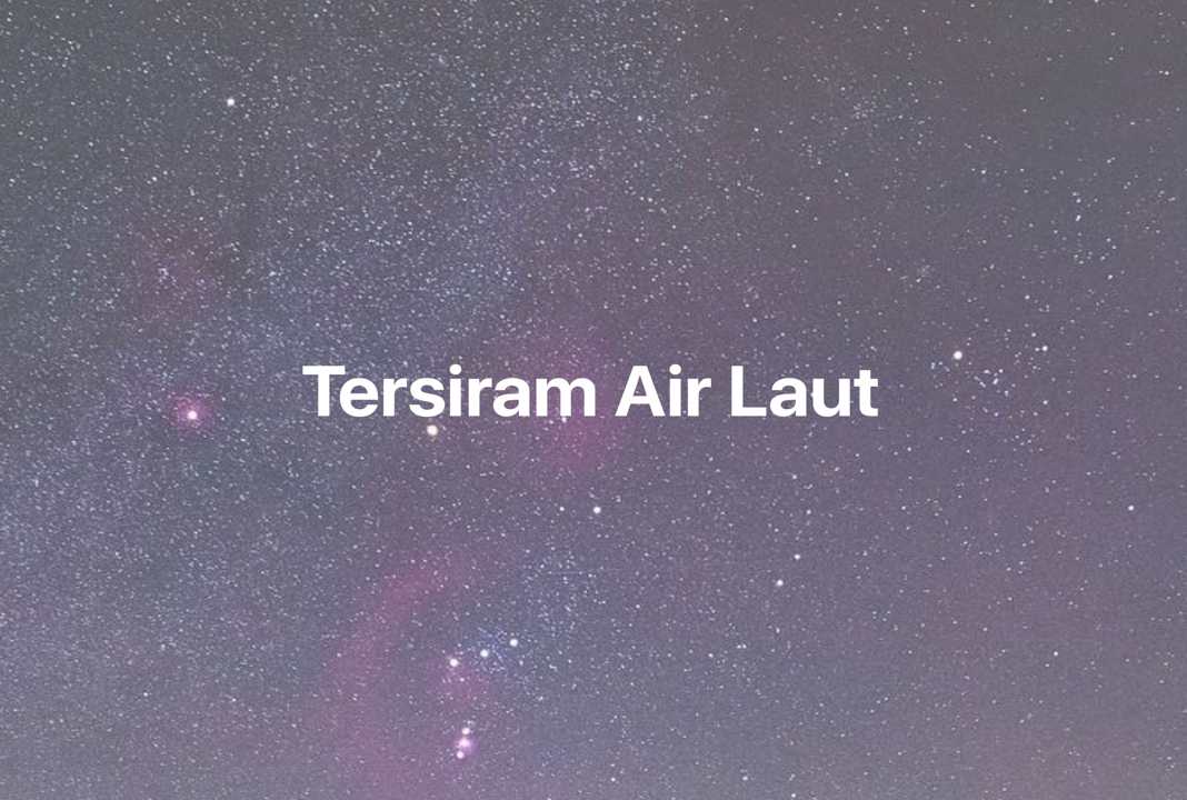 Gambar Mimpi Tersiram Air Laut