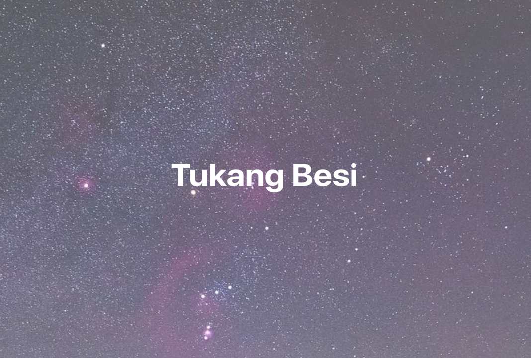 Gambar Mimpi Tukang Besi